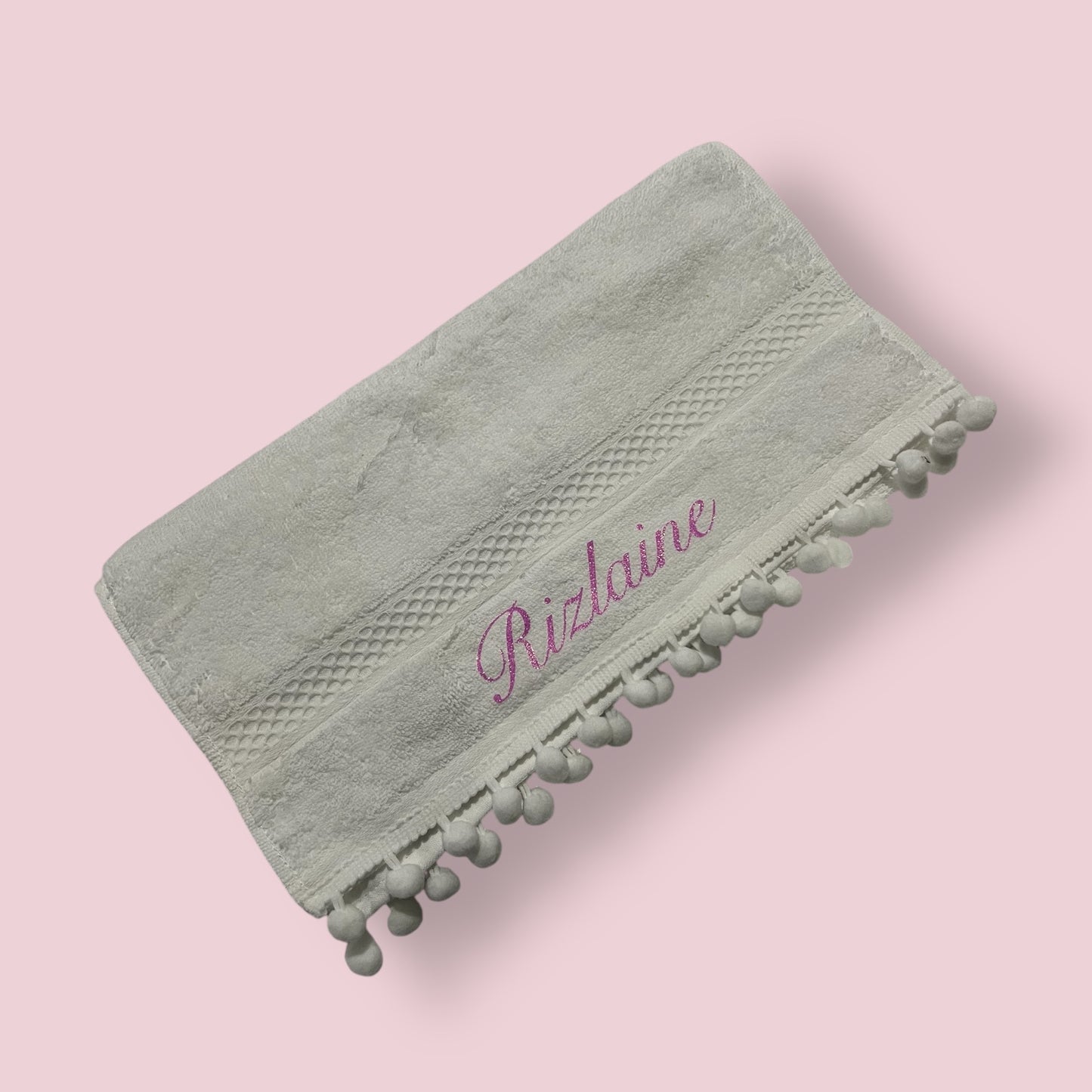 Serviette - Boule blanche (M)