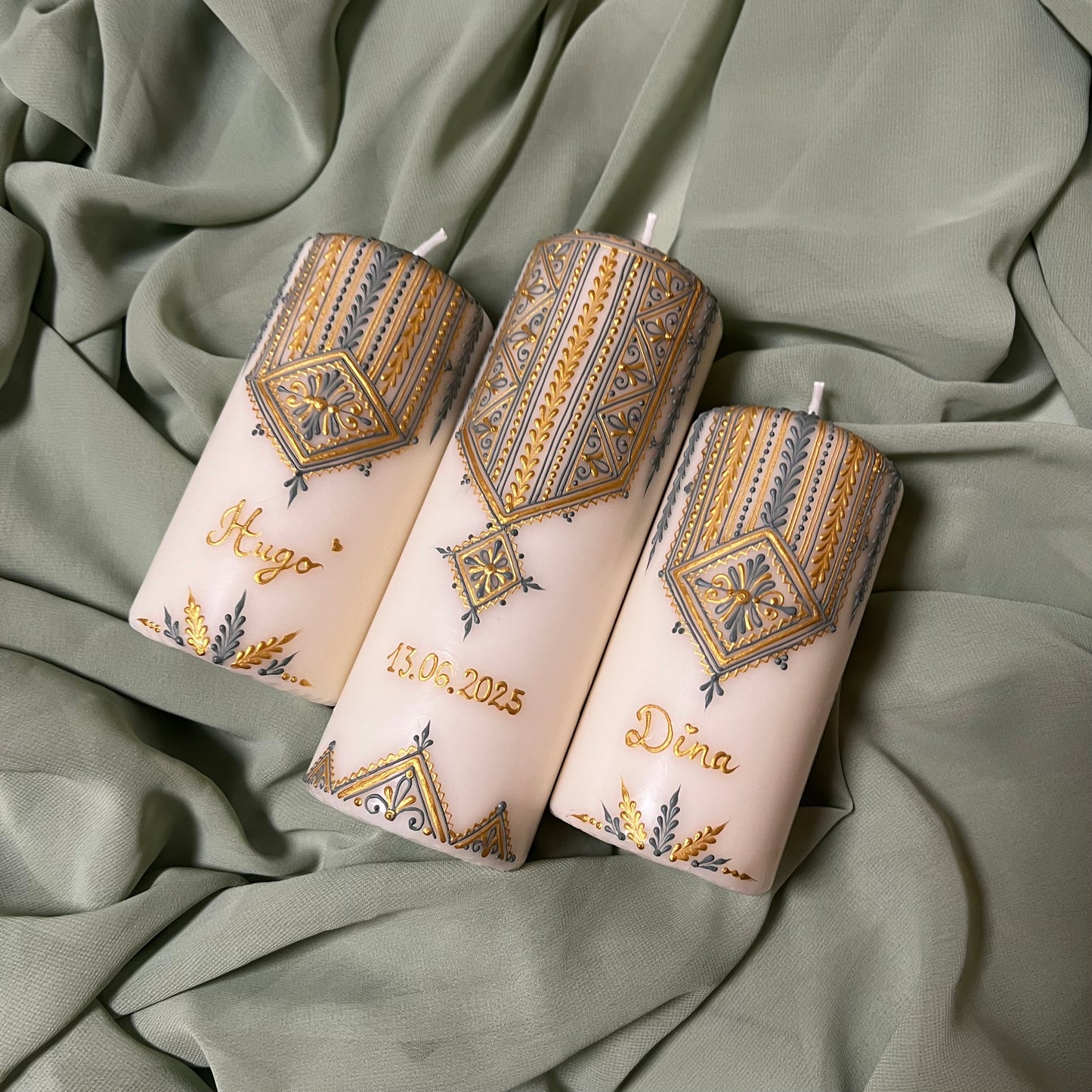 Coffret Bougies Trio - Dina