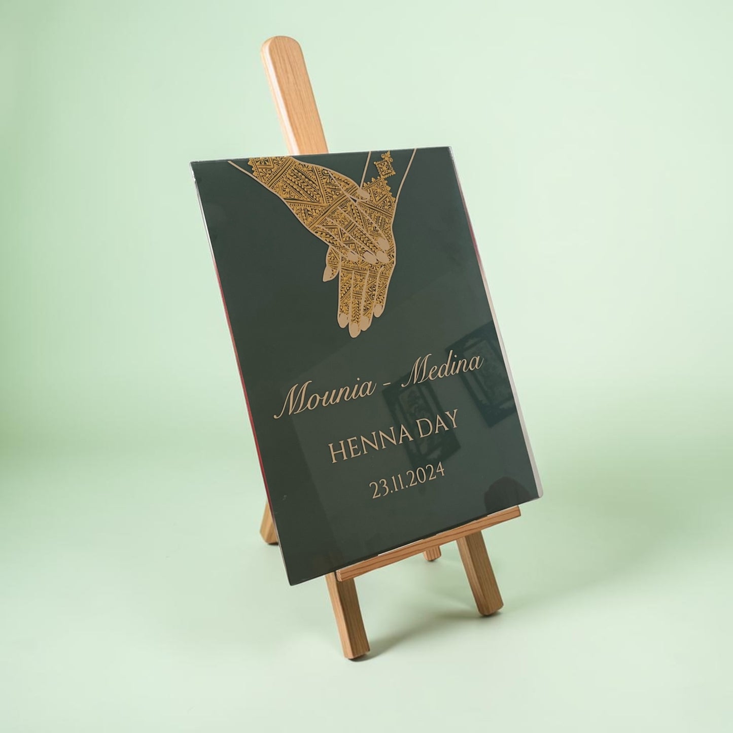 Panneau Plexiglass - Henna Day Mounia