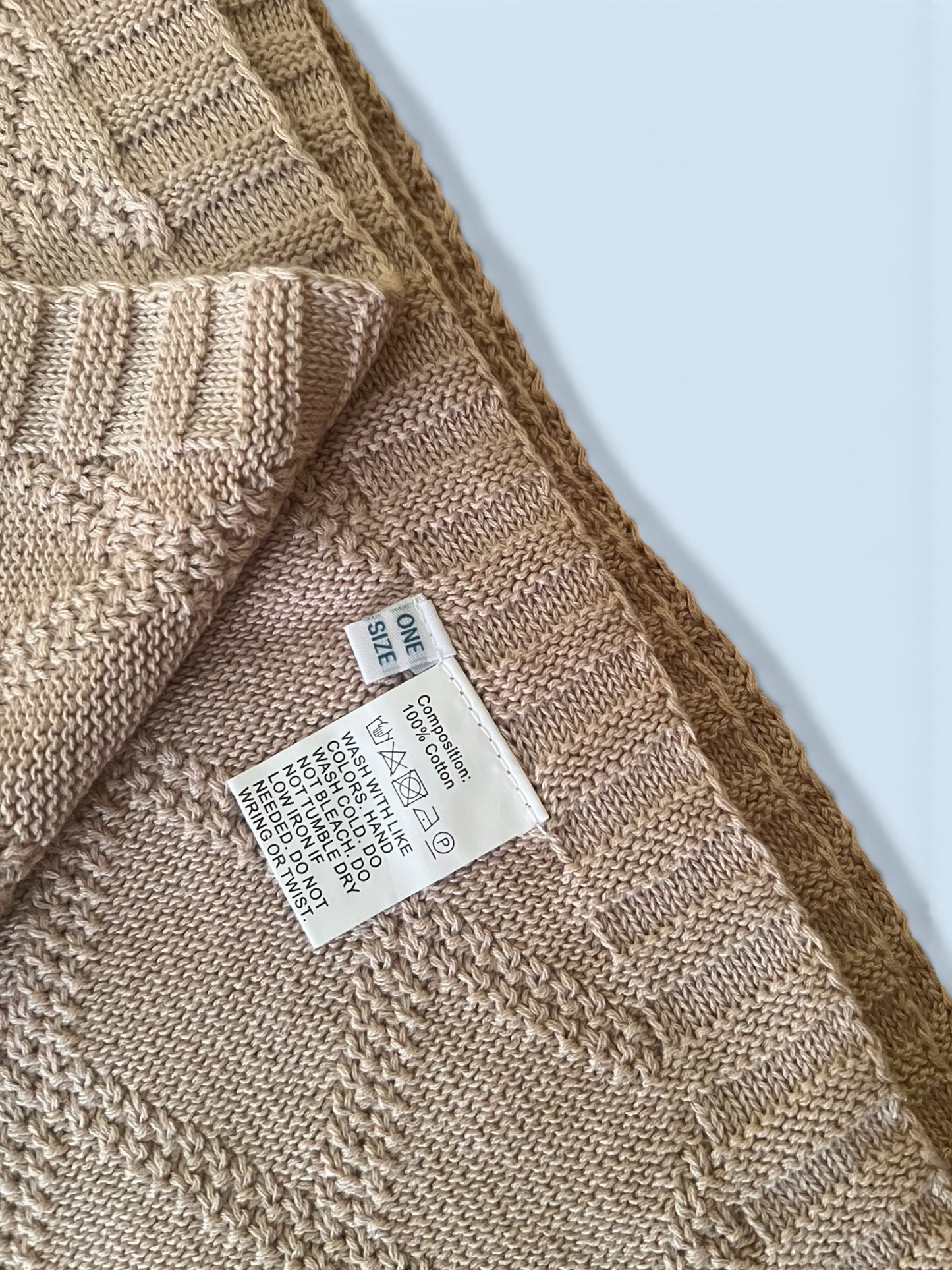 Couverture - Losange Beige