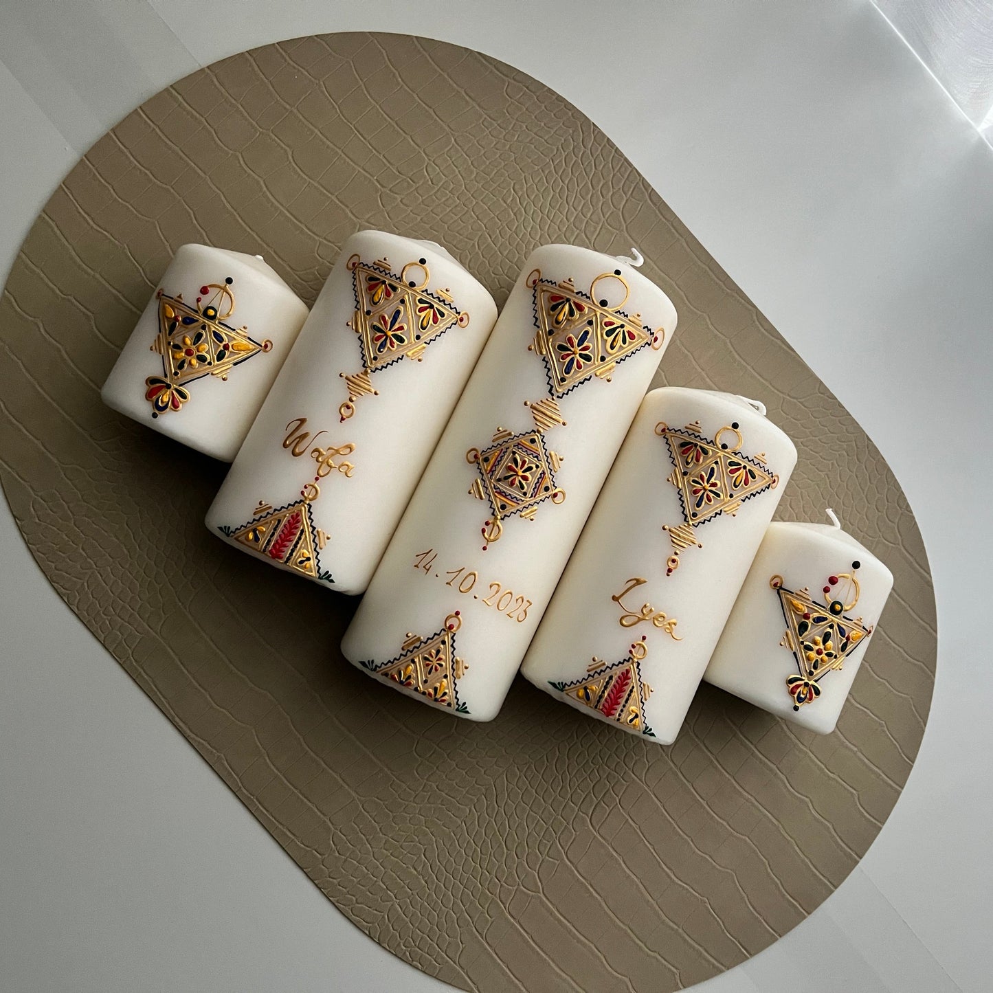 Coffret Bougies Simple - Wafa