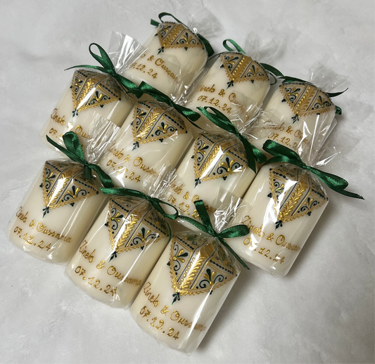 Bougies Invitées PACK DE 12 - Cylindriques Fessi 2