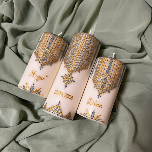 Coffret Bougies Trio - Dina