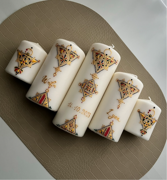 Coffret Bougies Simple - Wafa (kabyle)