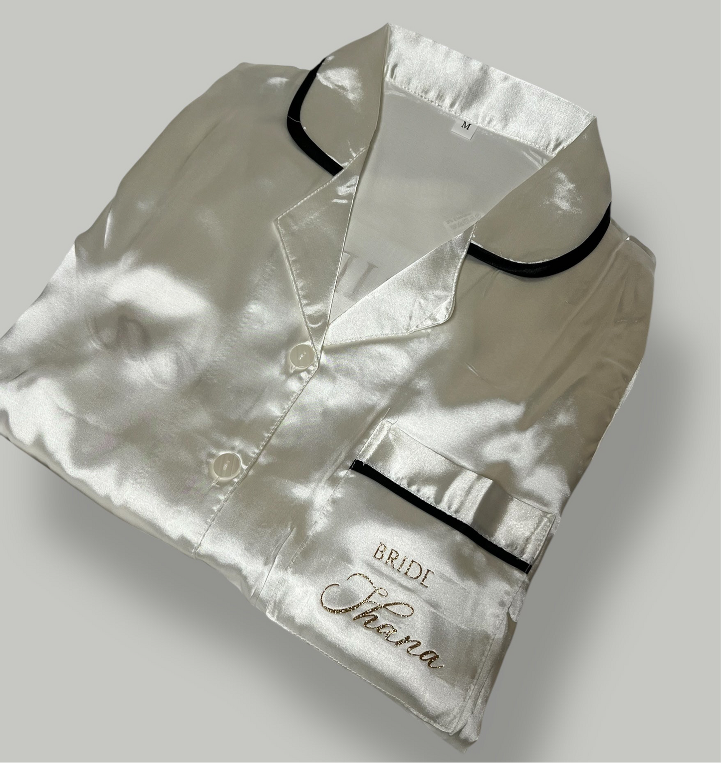 Pyjama - Satin Blanc