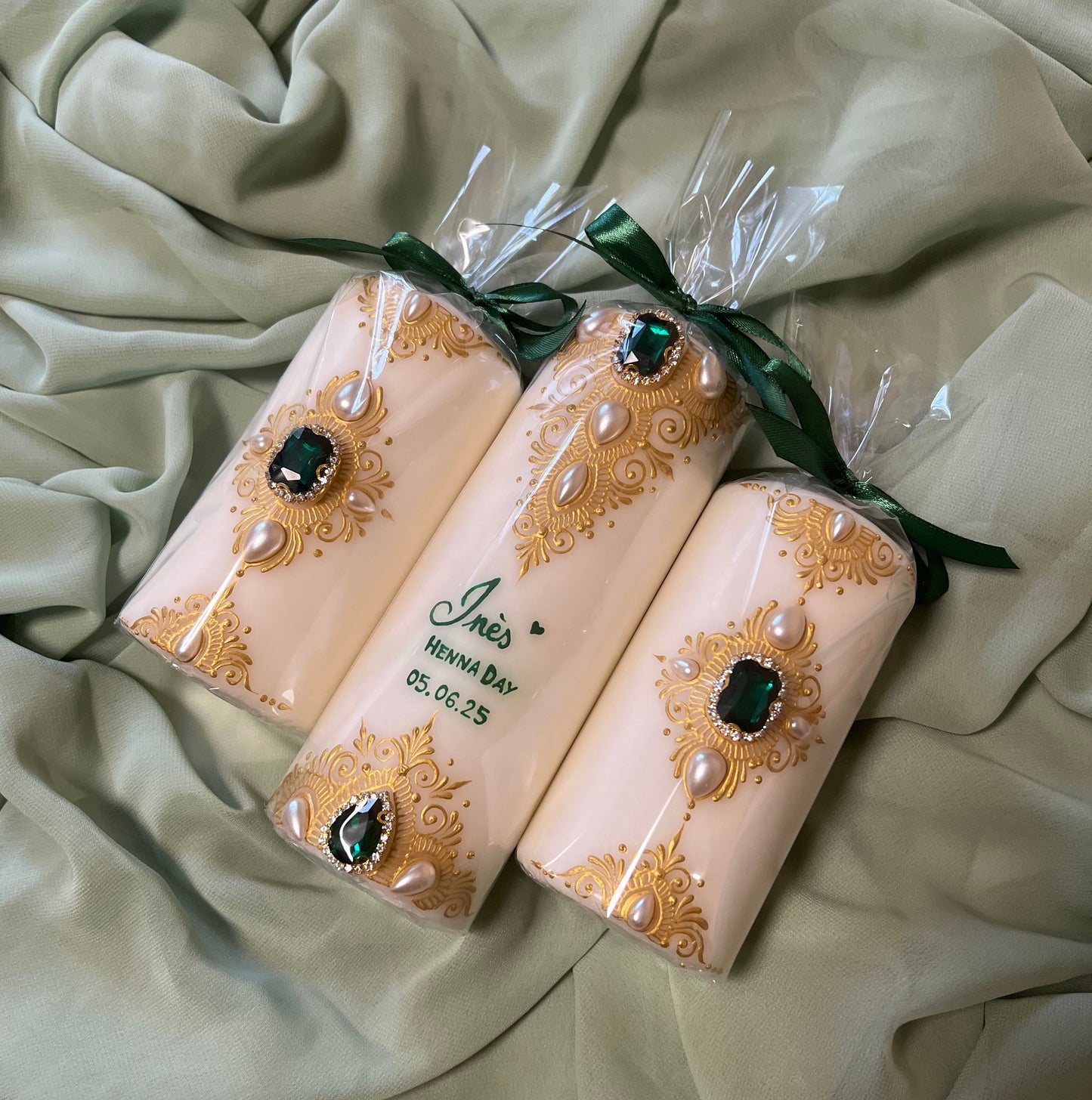 Coffret Bougies Trio - Ines Henna Day