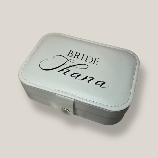 Boîte à bijoux BRIDE - Blanche (L)