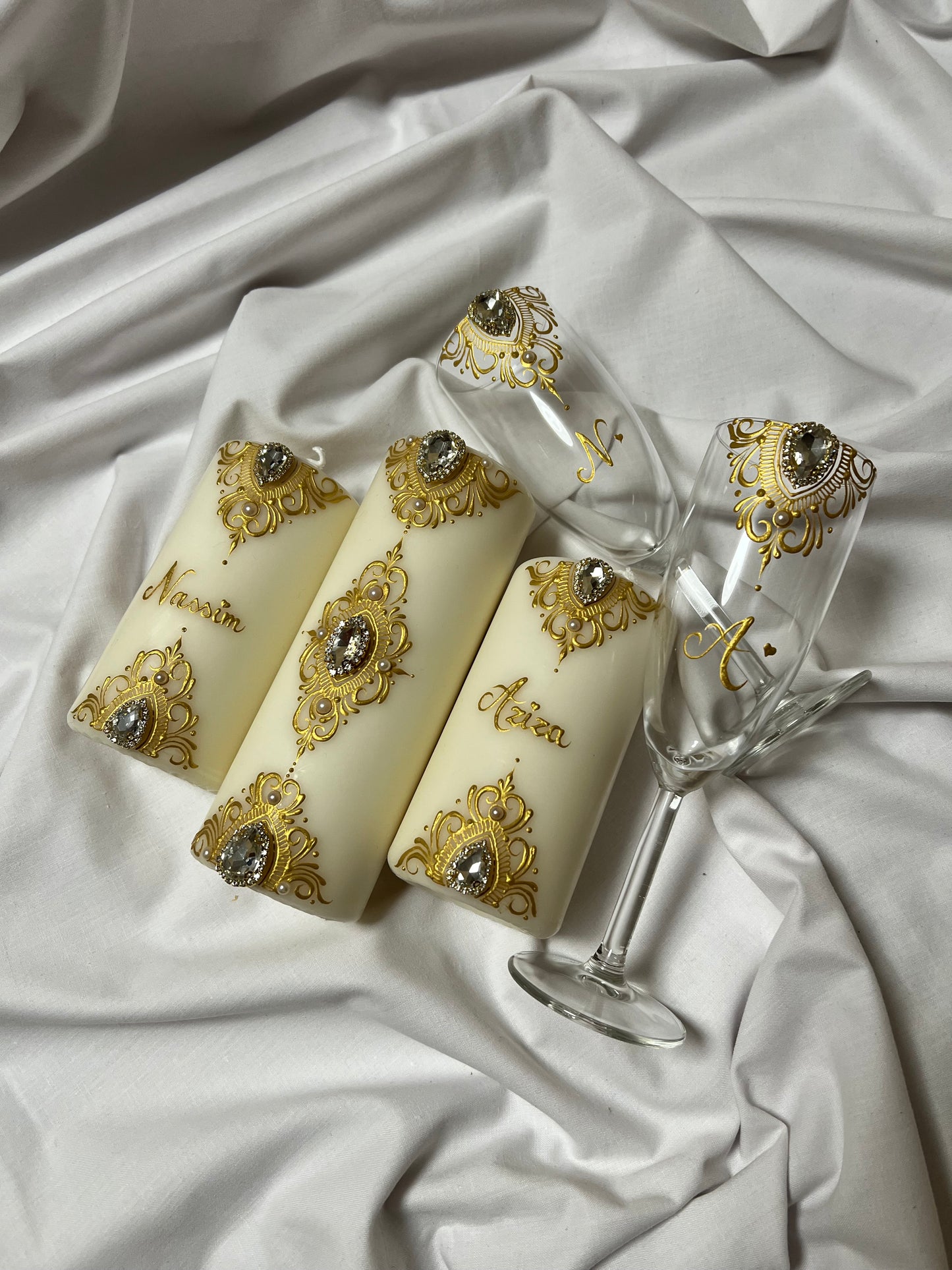 Coffret Bougies Classique - Aziza