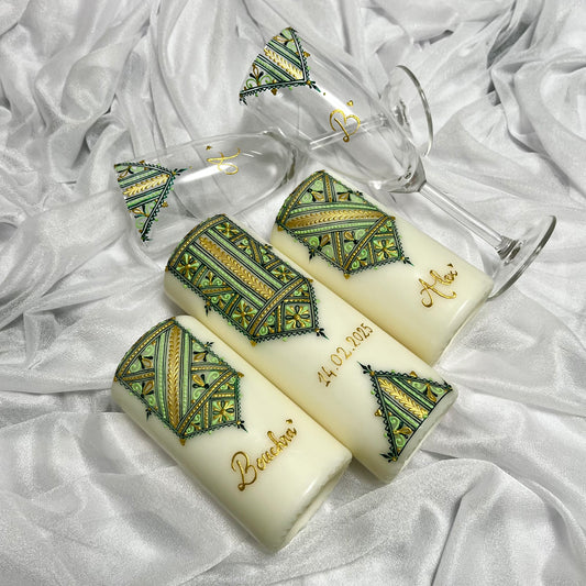 Coffret Bougies Classique - Bouchra
