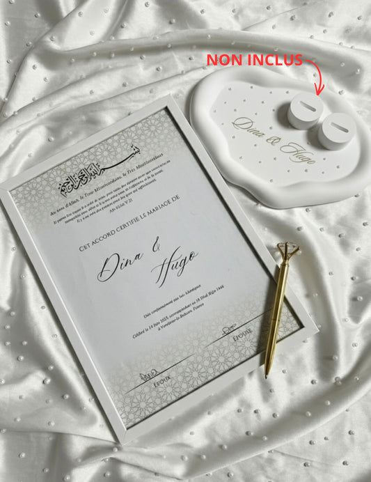 Certificat de Mariage - Royal